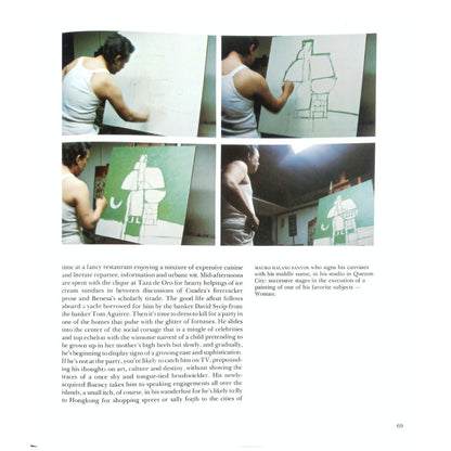 The Philippine Art Scene by Manuel D. Duldulao Image of a Painter and a Masterpiece