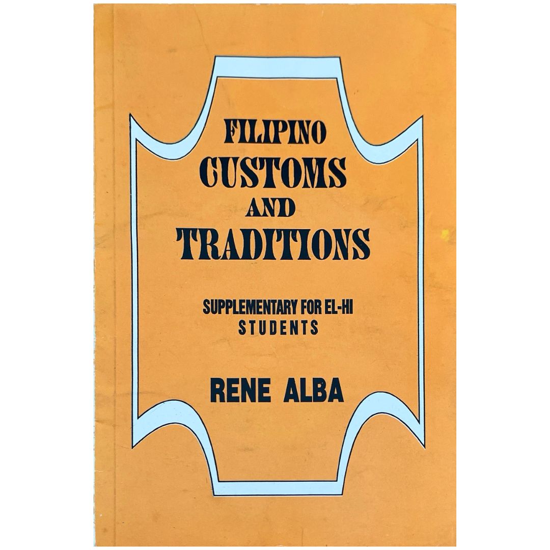 Filipino Customs and Traditions Front Cover