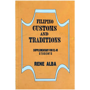 Filipino Customs and Traditions Front Cover