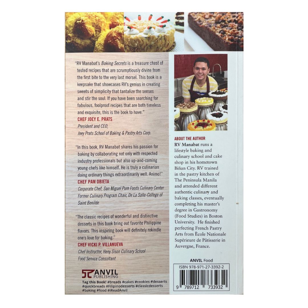 Baking Secrets (Back Cover)