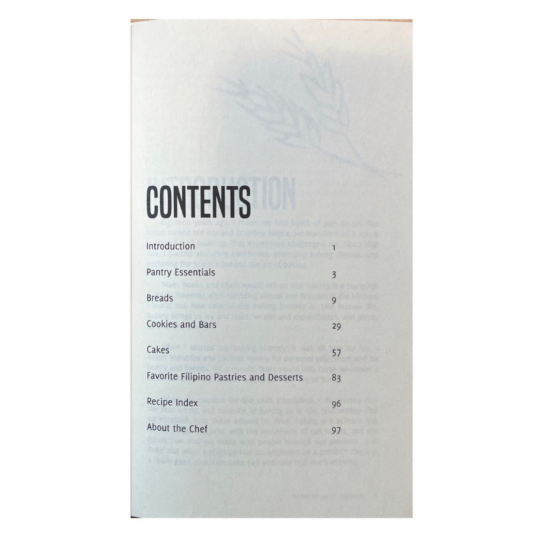 Baking Secrets (Table of Contents)