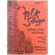Filipino Songs: Songs of the Visayas by Priscilla V. Magdamo  (Front Cover)