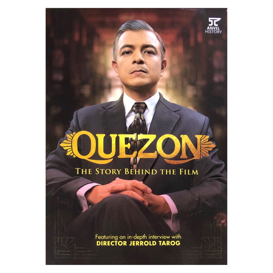 Quezon The Story Behind The Film by Jerrold Tarog Front cover