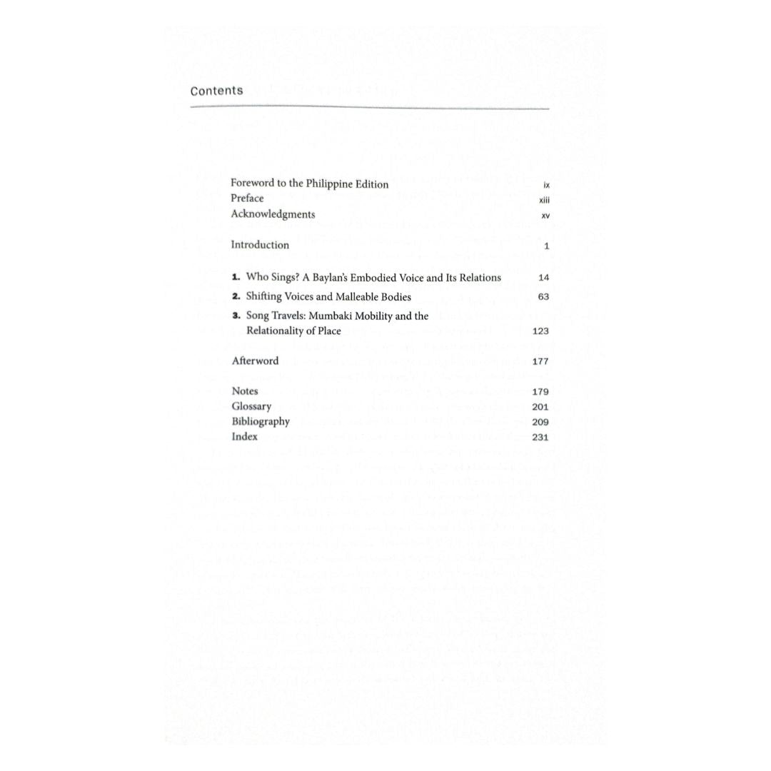 Babaylan Sing Back Philippine Shamans and Voice, Gender, and Place by Grace Nono  Table of Contents