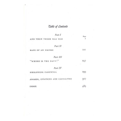 Battle Report: Pearl Harbor to Coral Sea by  Farrar & Rinehart Table of contents