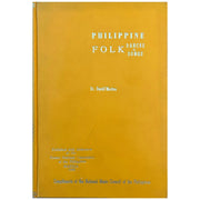 Philippine Folk Dances & Songs by Dr. David Morton (Front Cover)