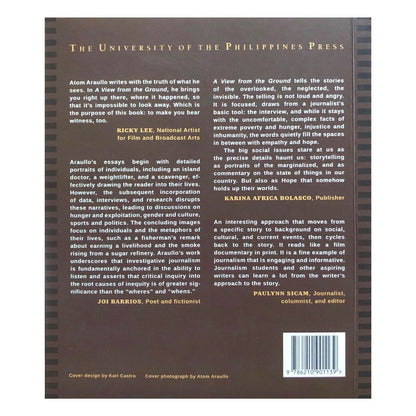 Atom Araullo: A View from the Ground by Atom Araullo Back cover