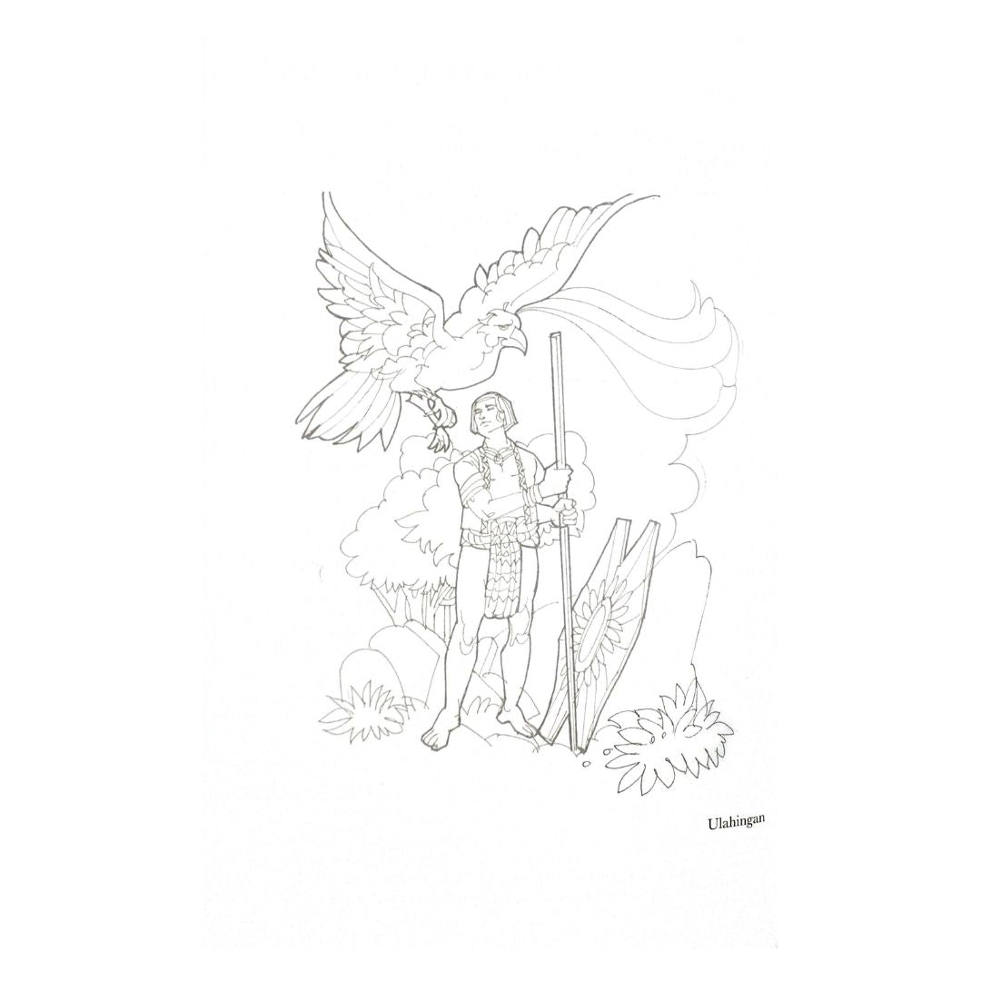 Philippine Folk Literature Series: Vol. VIII The Epics (Image of a Bird and a Man)