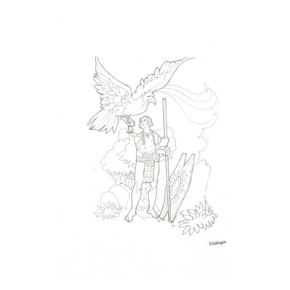 Philippine Folk Literature Series: Vol. VIII The Epics (Image of a Bird and a Man)
