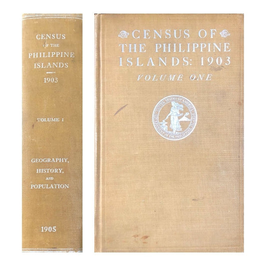 Census of the Philippine Islands (Volume 1) Front cover
