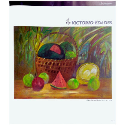 A Collection of Ageless Art Vol. 4: Flora and Fauna In Philippine Art by Carlos A. Arellano Image of a Masterpiece of Victorio Edades