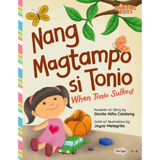 Nang Magtampo si Tonio (When Tonio Sulked) Front Cover
