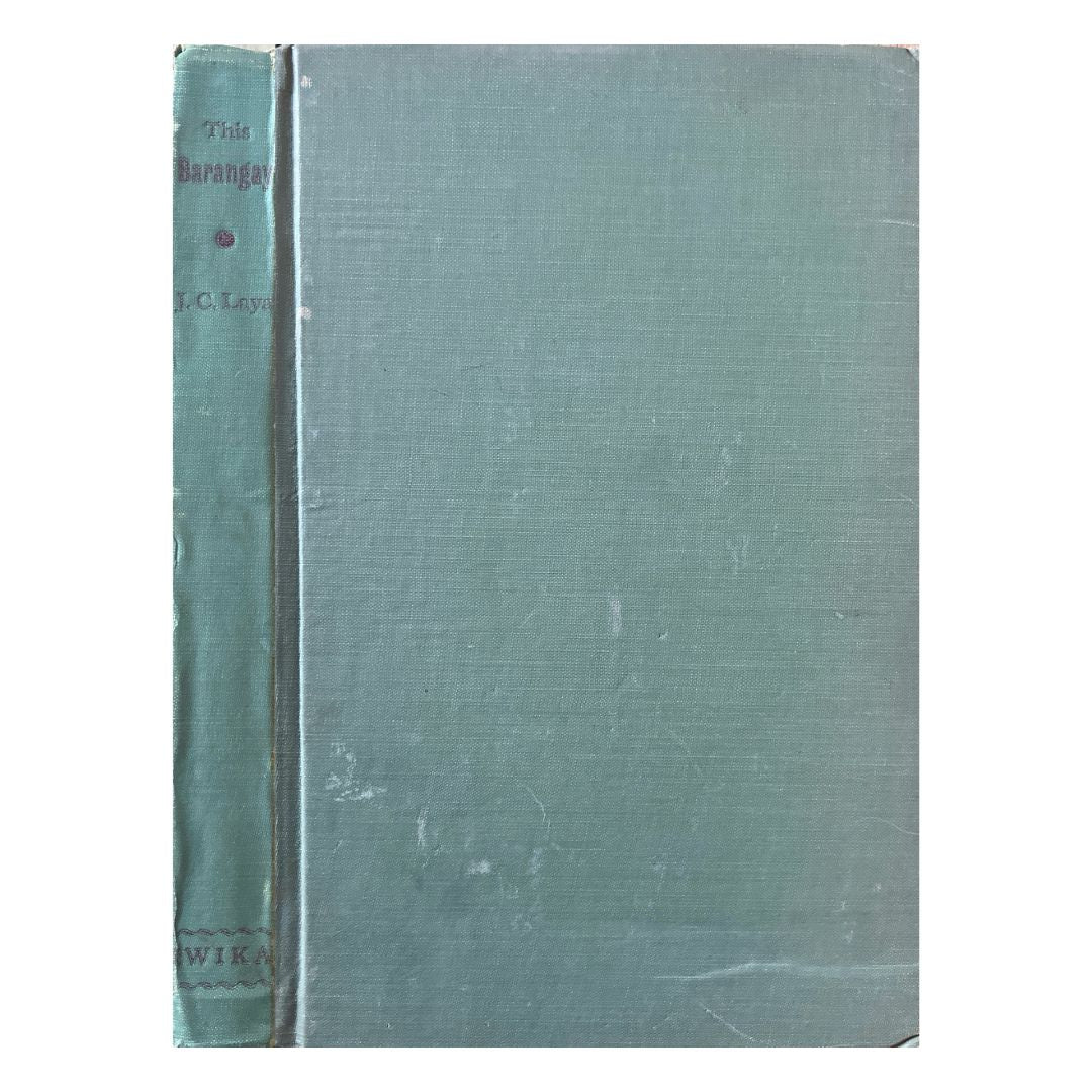 This Barangay by Juan Cabreros Laya Front cover