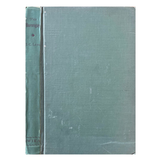 This Barangay by Juan Cabreros Laya Front cover