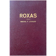 Roxas by Marcial P. Lichauco (Front Cover)