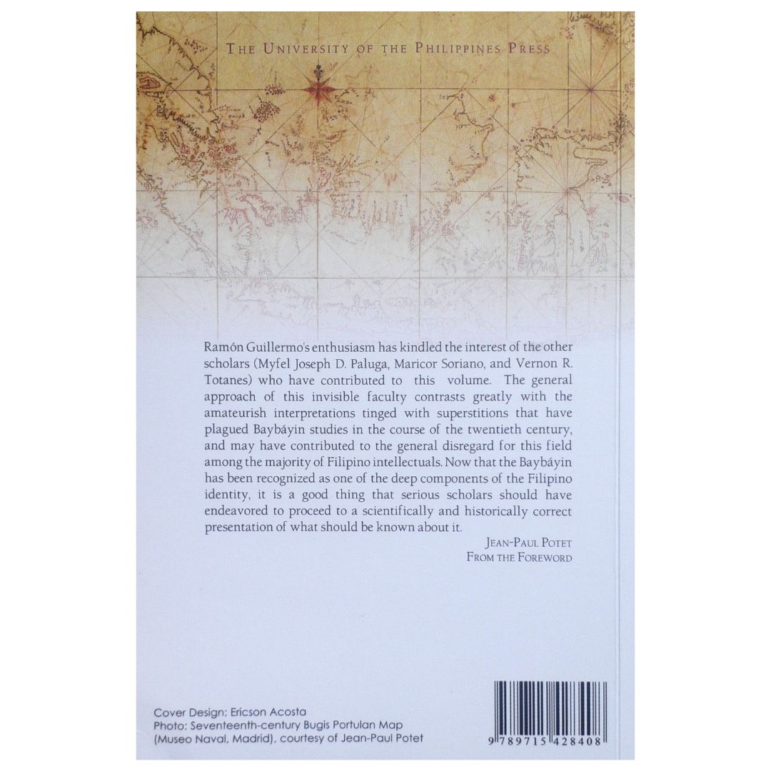 3 Baybayin Studies: Revised Edition by Ramon Guillermo Back Cover