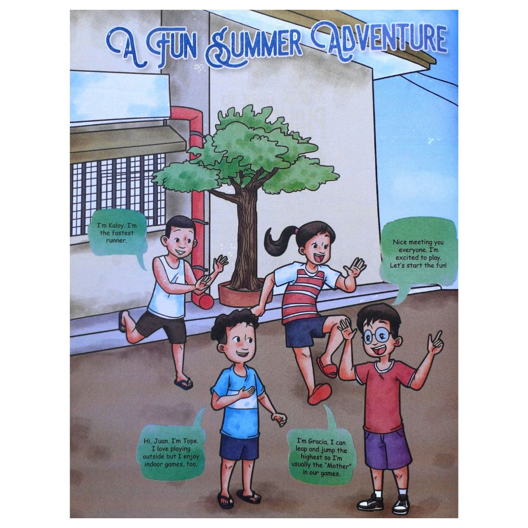 A Visual Guide to Philippine Games by Emaleen Kay Lilagan A Fun Summer Adventure
