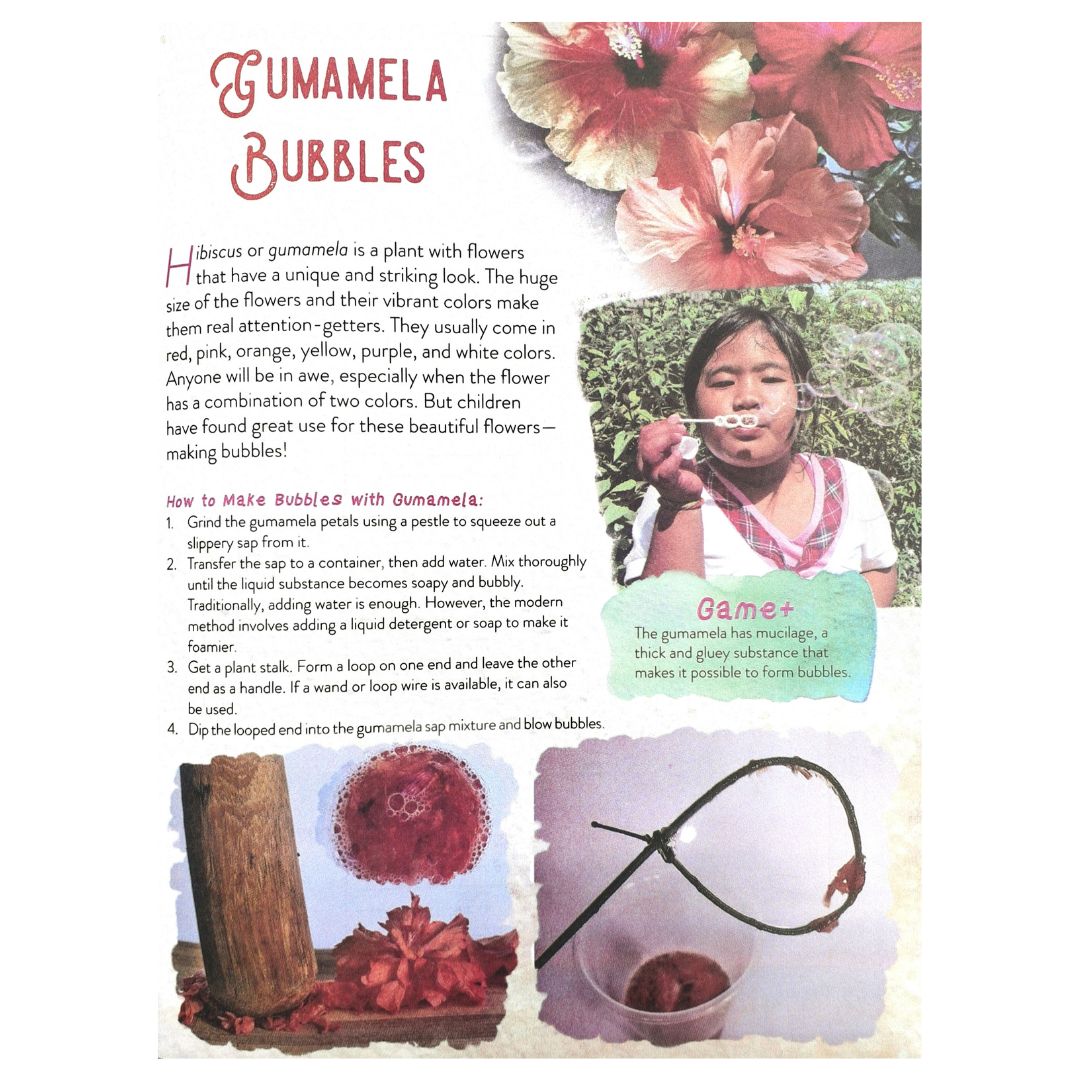 A Visual Guide to Philippine Games by Emaleen Kay Lilagan Gumamela Bubbles