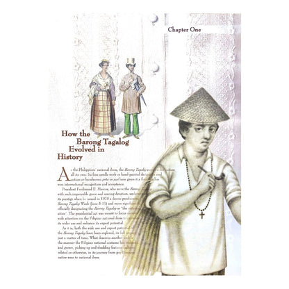 The Barong Tagalog Then & Now by Visitacion R. De La Torre Chapter one How the barong tagalog evolved in history