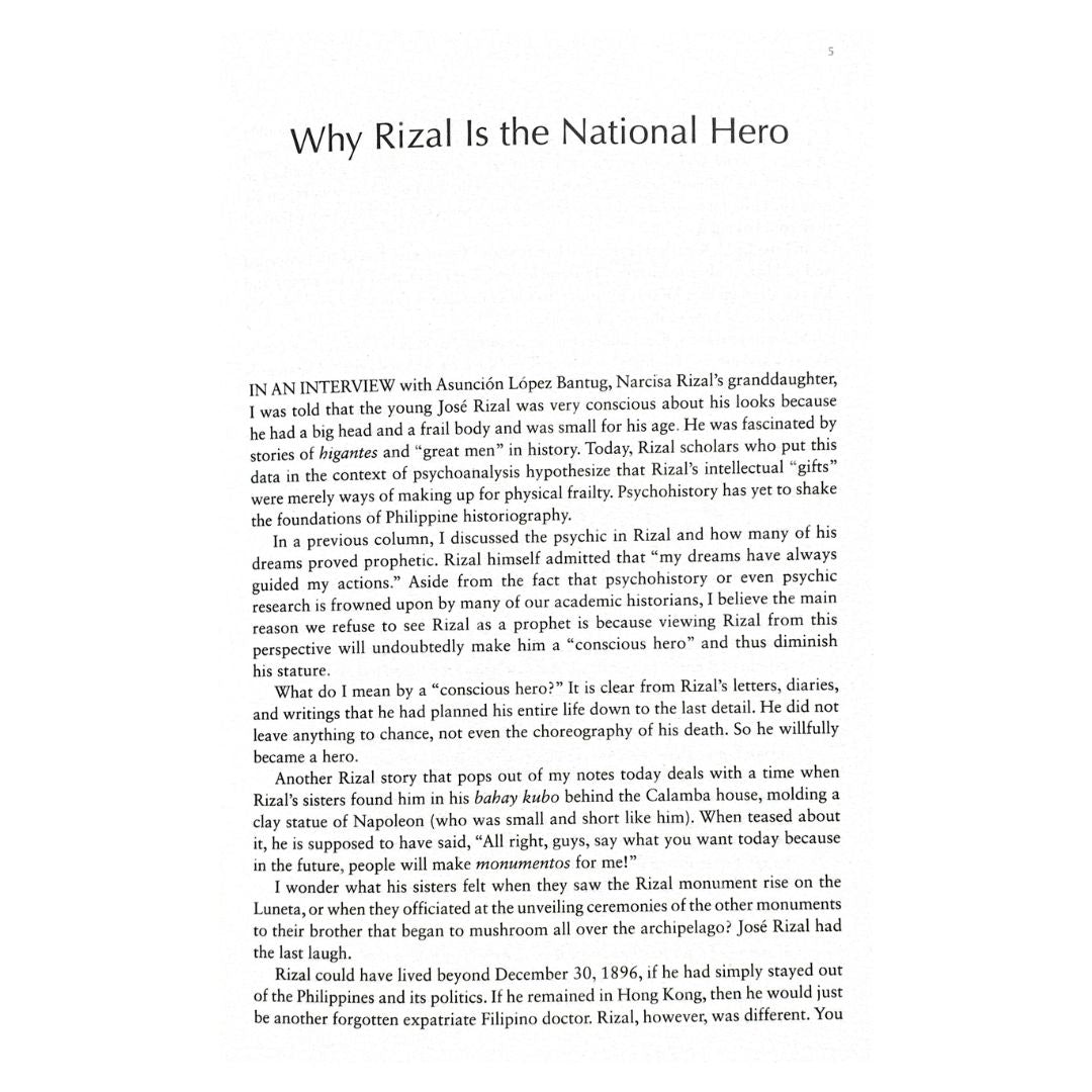 Rizal Without The Overcoat: 32nd Anniversary edition by Ambeth R. Ocampo (Why Rizal is The National Hero)