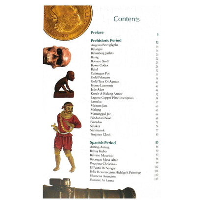 Cabinet of Curiosities: History From Philippine Artifacts By Ambeth Ocampo (Table of Contents)