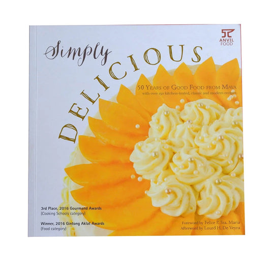 SIMPLY DELICIOUS by Maya Kitchen (cookbook) Front Cover