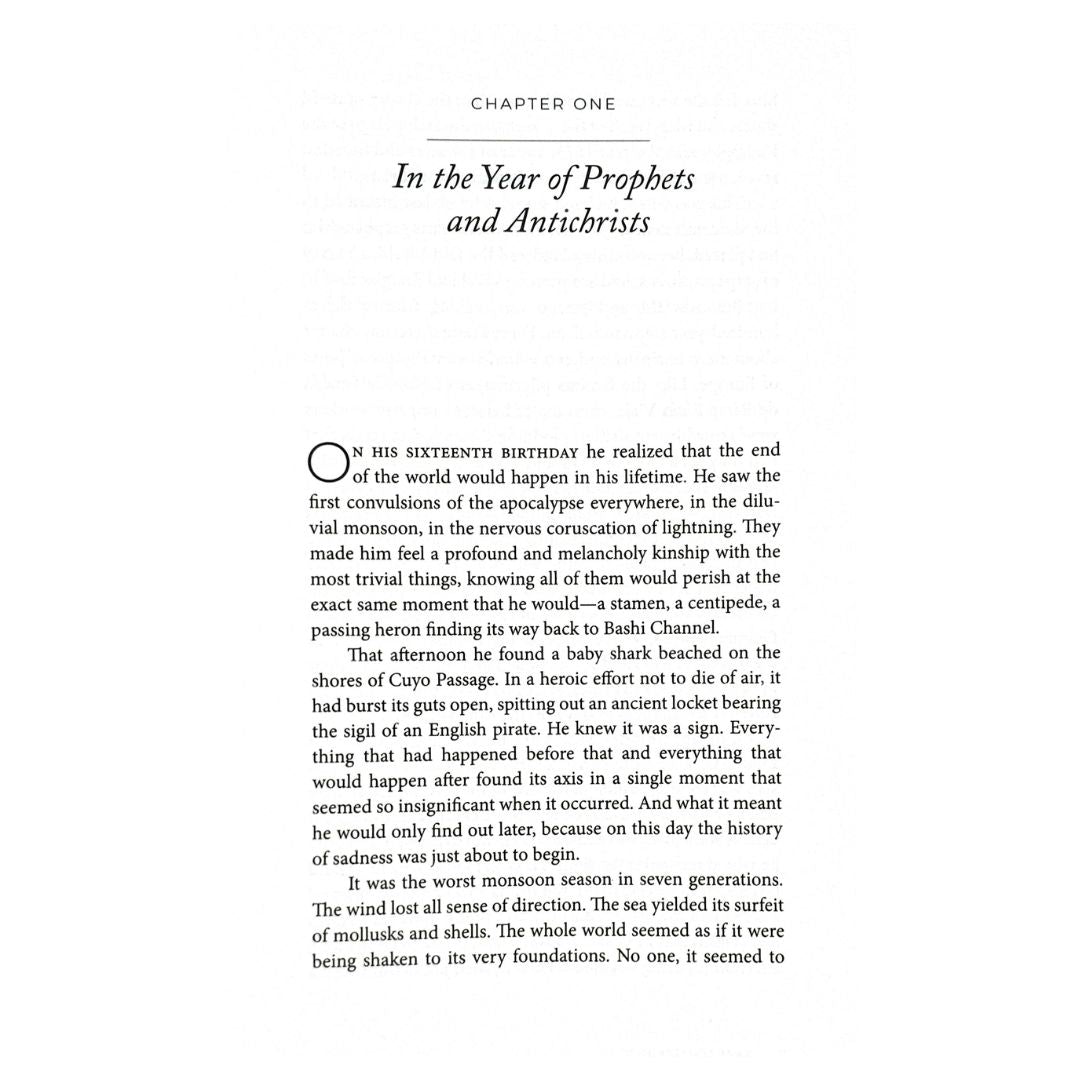 My Sad Republic A Novel by Eric Gamalinda Chapter one In The Year of Prophets and Antichrists