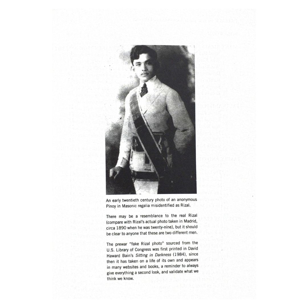Rizal Without The Overcoat: 32nd Anniversary edition by Ambeth R. Ocampo (Picture of Jose Rizal)
