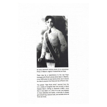 Rizal Without The Overcoat: 32nd Anniversary edition by Ambeth R. Ocampo (Picture of Jose Rizal)