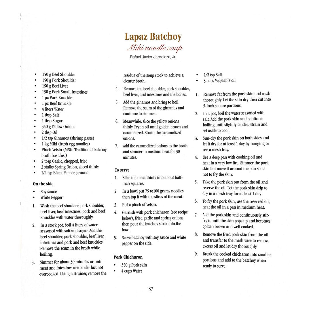 Flavors of Iloilo (Lapaz Batchoy Recipe)