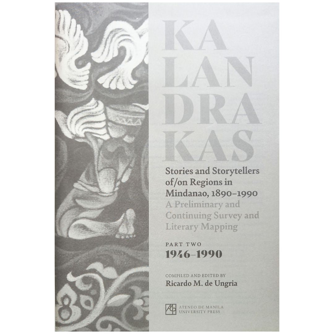 Kalandrakas Part 2: 1946-1990 by Ricardo M. De Ungria Title Page