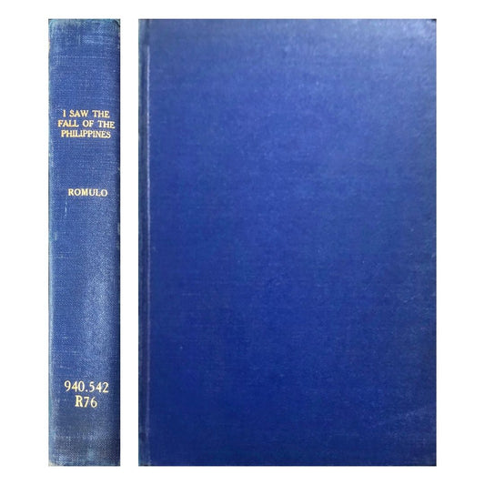 I Saw the Fall of the Philippines by Carlos P. Romulo Front cover and spine