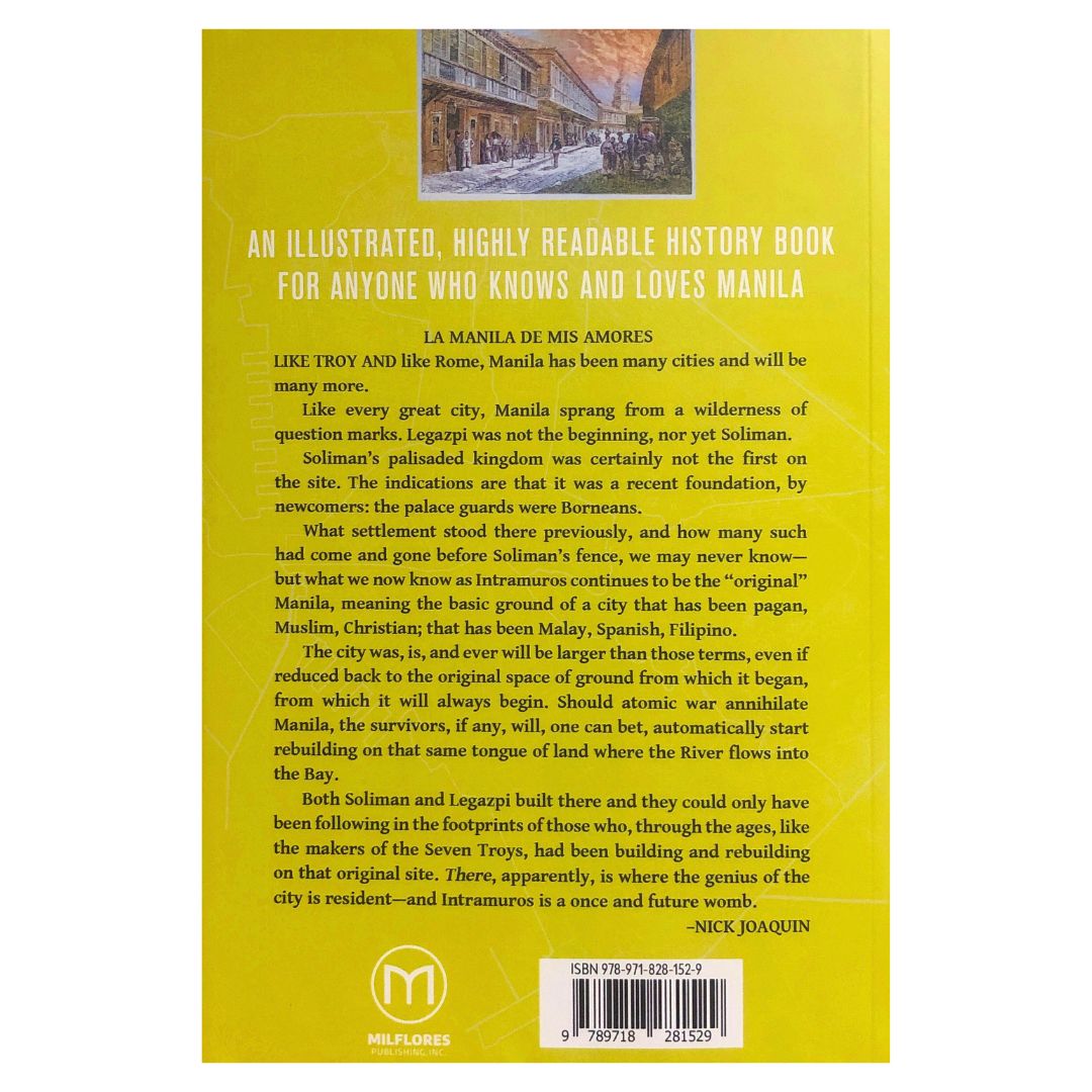 Manila my Manila: A History for the young by Nick Juaquin Back Cover