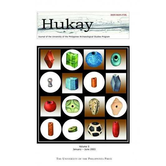 Hukay: Journal of the University of the Philippines Archeological Studies Program Volume 5 January - Front Cover