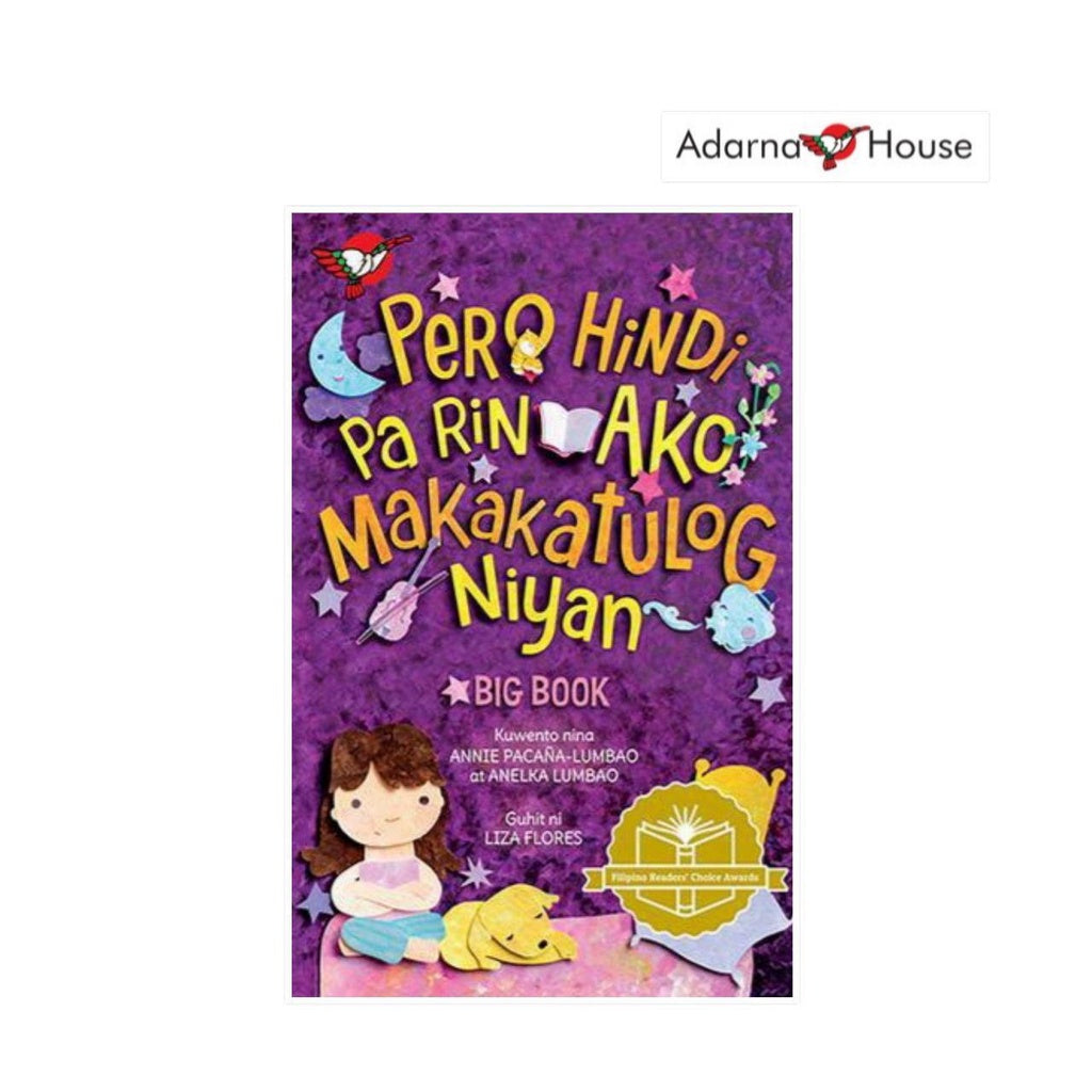 Pero Hindi Pa Rin Ako Makakatulog Niyan! - Big Book - for Preschool, Filipino Text Front Cover