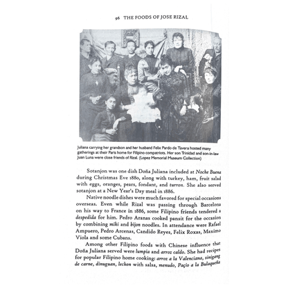 The Foods of Jose Rizal (Image of Family Picture)