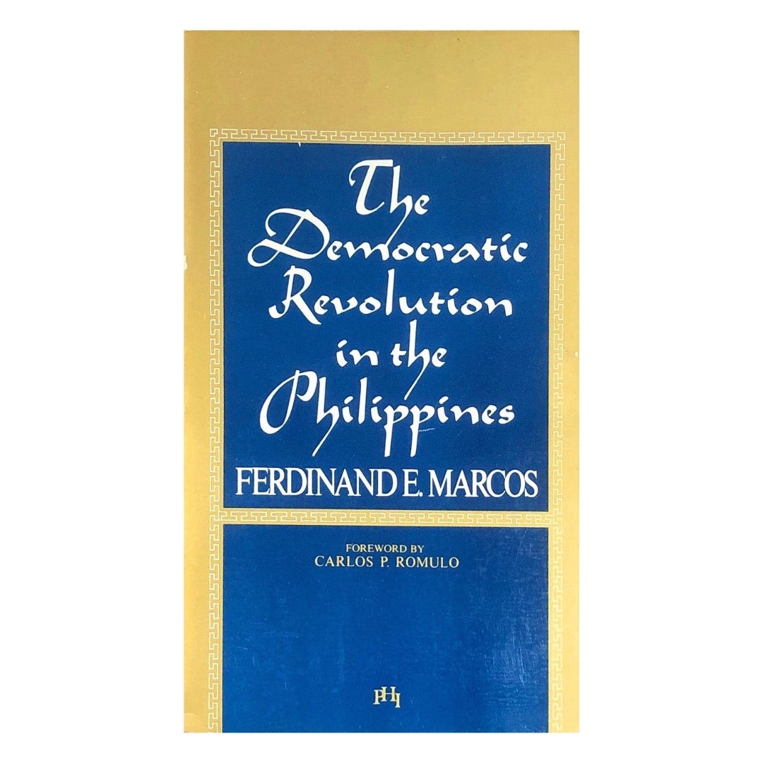 The Democratic Revolution of the Philippines (Paperback) by Ferdinand E. Marcos Front cover