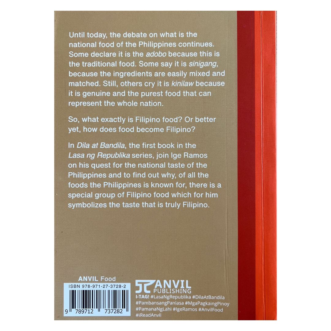 Lasa ng Republika Dila at Bandila: Ige Ramos  (Back Cover)