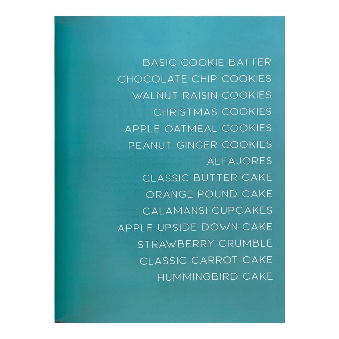 Baking Simpol: by Chef Tatung Sarthou (Table of Contents)