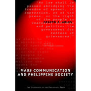 Mass Communication and Philippine Society Front Cover