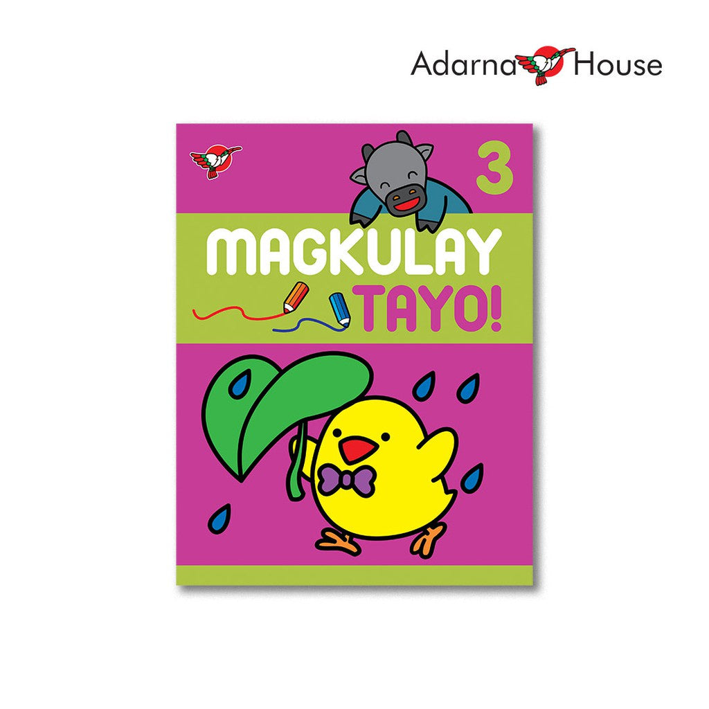 Magkulay Tayo! (No. 3) - Activity Book Coloring Book Front Cover