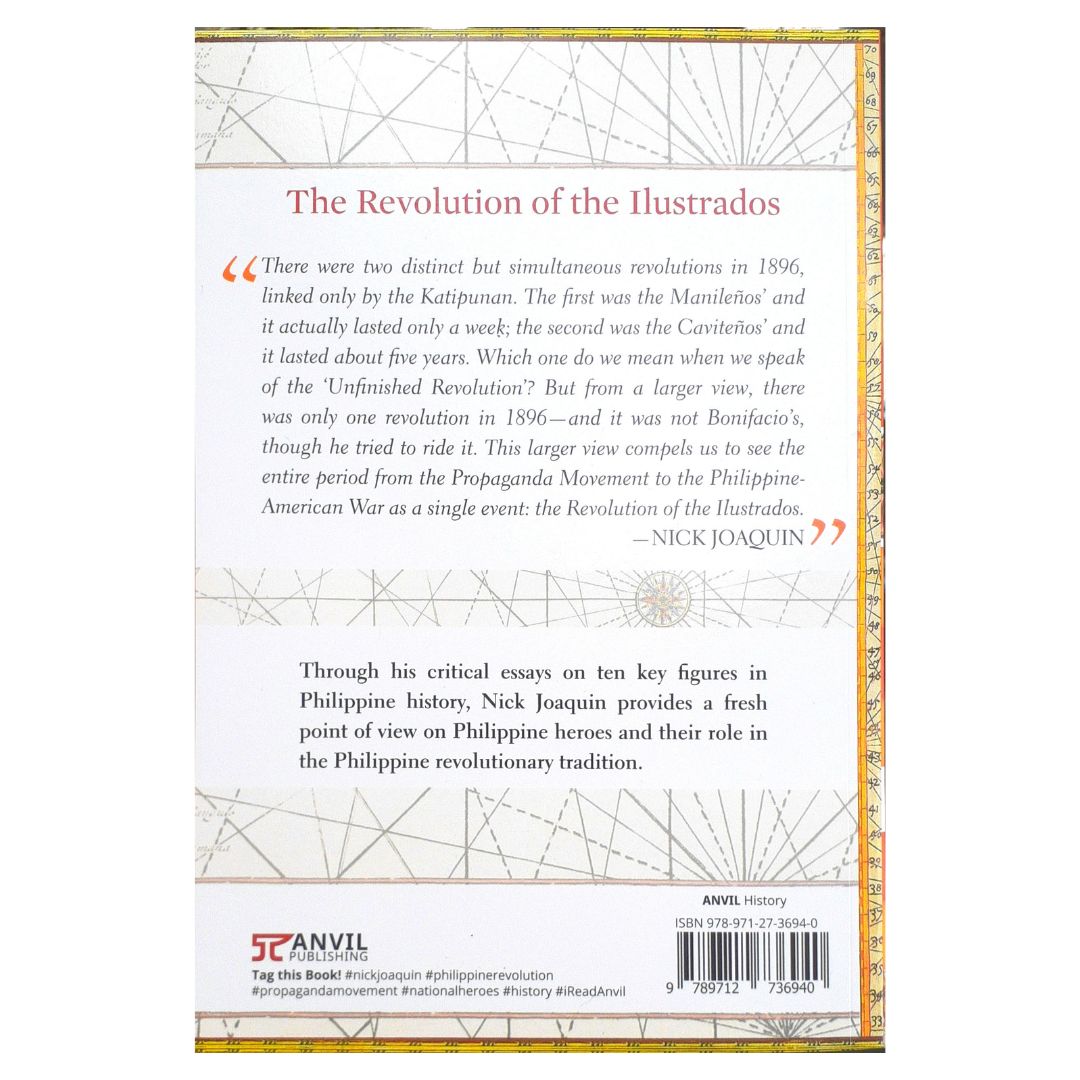A Question of Heroes: By Nick Joaquin (Back Cover)