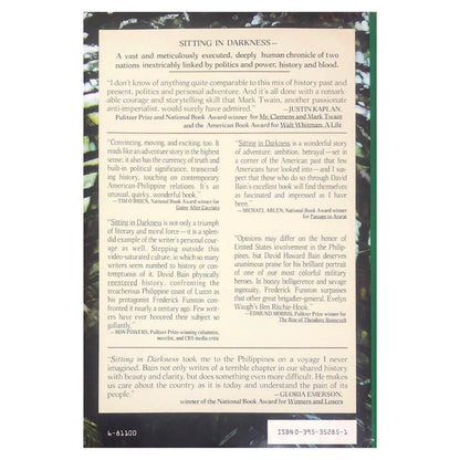 Sitting in Darkness: Americans in the Philippines by David Haward Bain Back cover