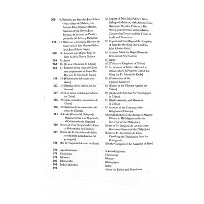 Boxer Codex (Table of Content 2)
