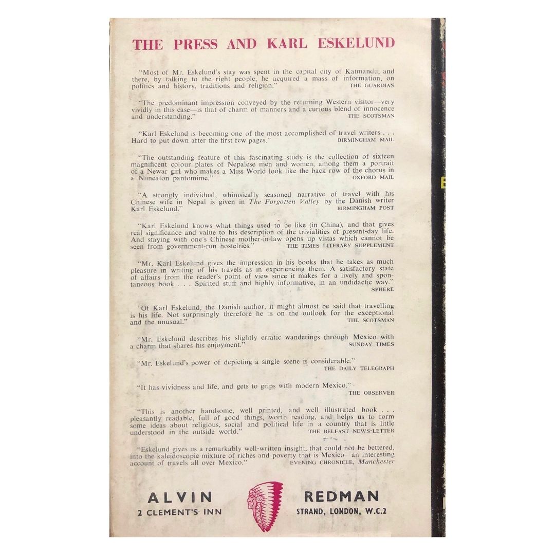 Sun, Slaves and Sinners: Travels in the Philippines by Karl Eskelund Back cover