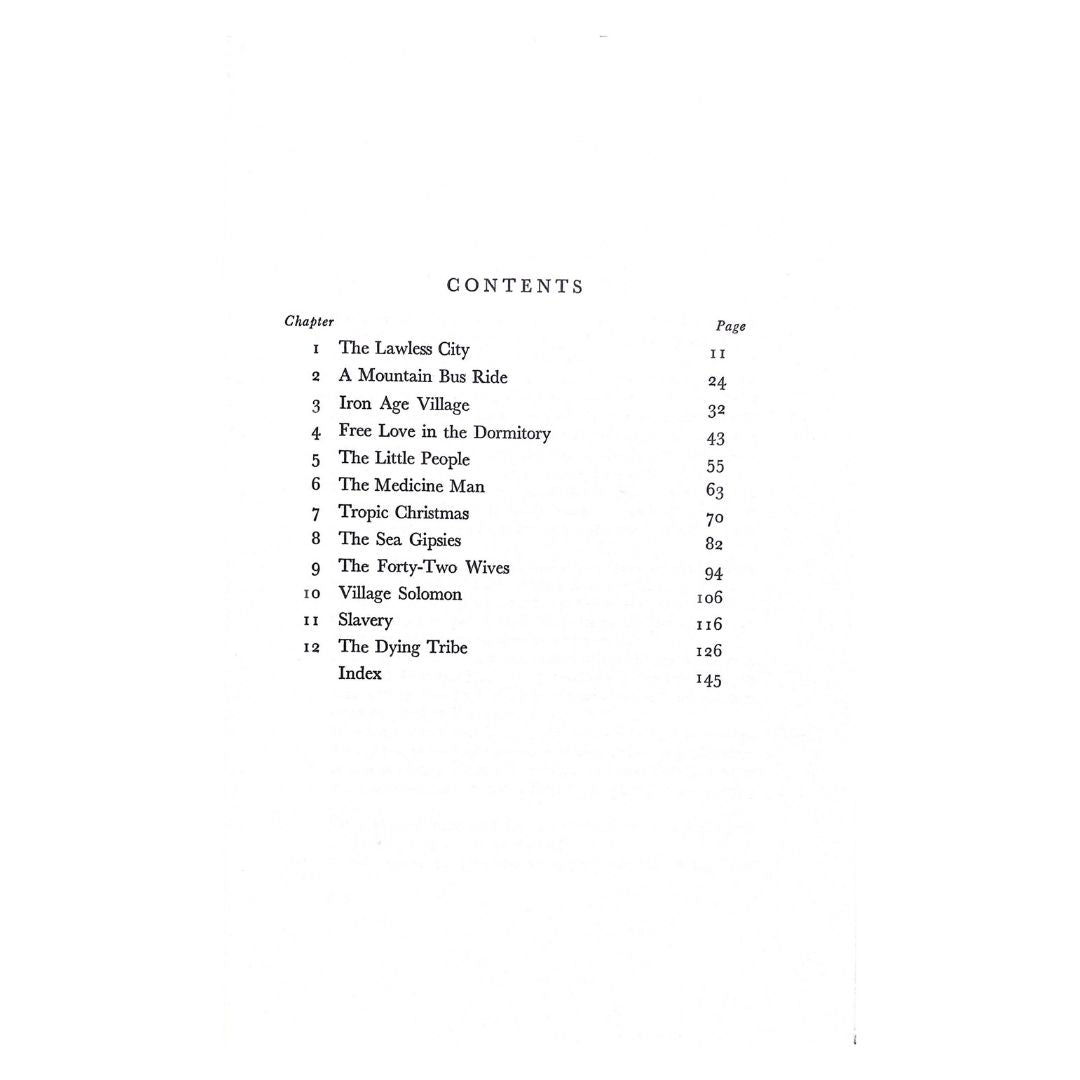 Sun, Slaves and Sinners: Travels in the Philippines by Karl Eskelund Table of contents