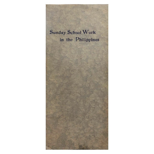 Sunday School Work in the Philippines by Rev. A. L. Ryan Front cover
