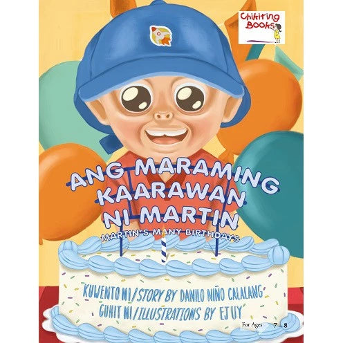 Ang Maraming Kaarawan ni Martin Front Cover
