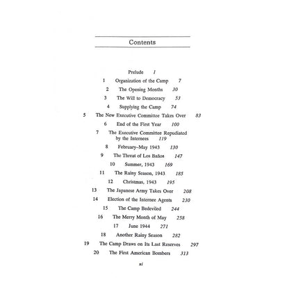 The Santo Tomas Story by A.V.H. Hartendorp Table of contents