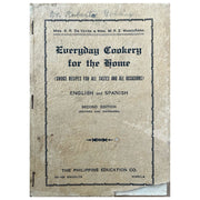 Everyday Cookery for the Home: Choice Recipes for all Tastes and all Occasions- English and Spanish Second Edition (Front Cover)